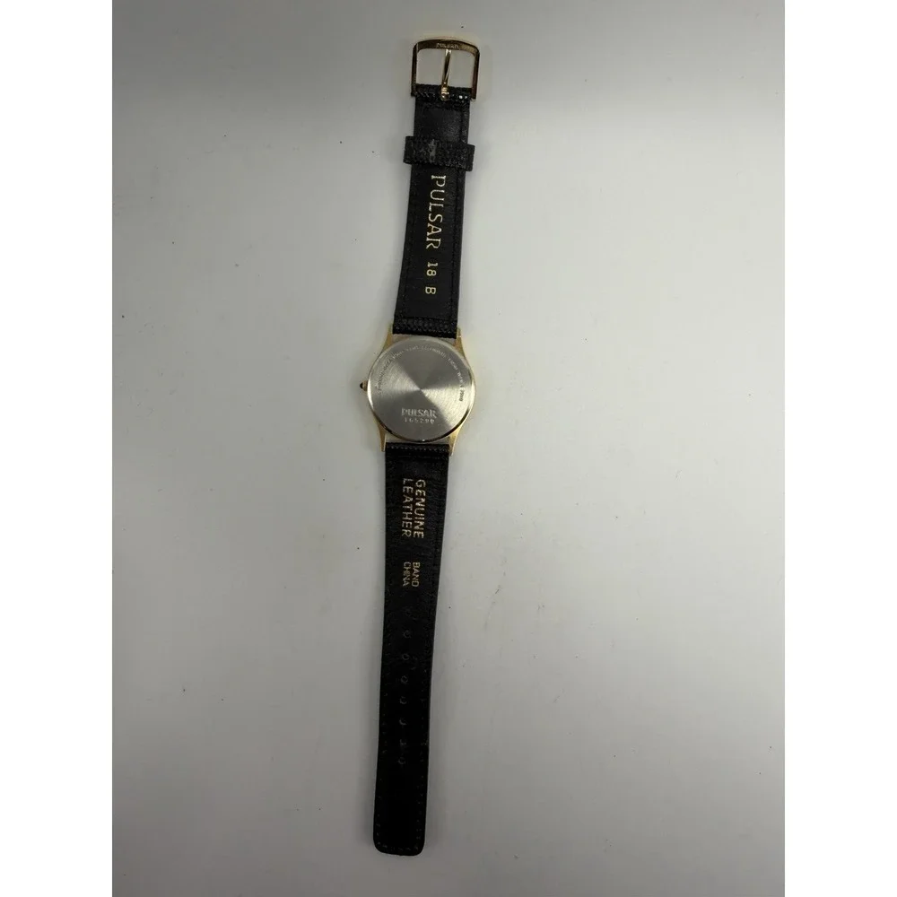 Pulsar V300-7A00‎ New Battery Mens Watch Brooks Fashions 31MM 7.5